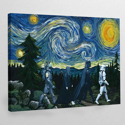 Tableau street art star wars