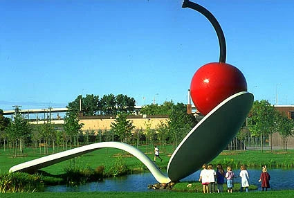 Spoonbridge and Cherry (collaboration with van Bruggen)