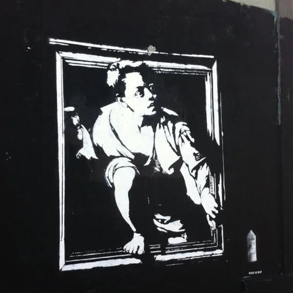 Stencil on Market and Franklin, San Francisco