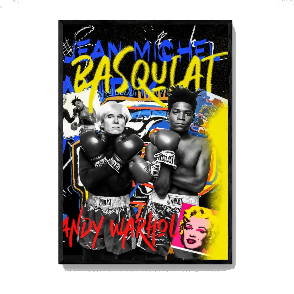 Tableau basquiat warhol