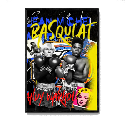 Tableau basquiat warhol